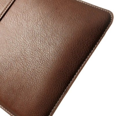 Universāla ādas brūna ieliktņa Apple iPad Air 2 planšetdatoram / Vacins.lv