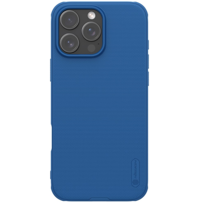 Nillkin Frosted Shield Apple iPhone 16 Pro zils plastmasas apvalks futrālis | Vacins.lv