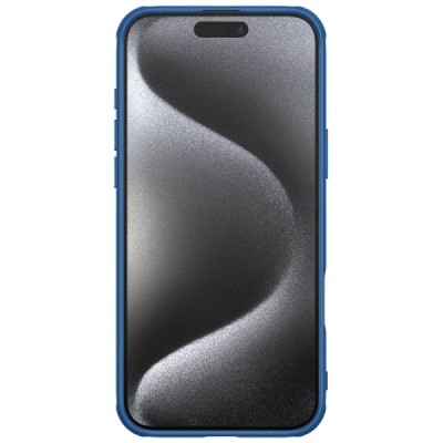 Nillkin Frosted Shield Apple iPhone 16 Pro zils plastmasas apvalks futrālis | Vacins.lv