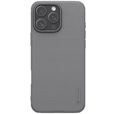 Nillkin Frosted Shield Apple iPhone 16 Pro sudrabs plastmasas apvalks futrālis | Vacins.lv