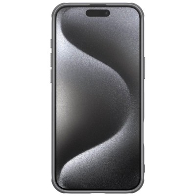 Nillkin Frosted Shield Apple iPhone 16 Pro sudrabs plastmasas apvalks futrālis | Vacins.lv