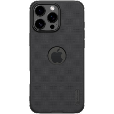 Nillkin Frosted Shield Pro Apple iPhone 16 Pro melns plastmasas apvalks futrālis | Vacins.lv