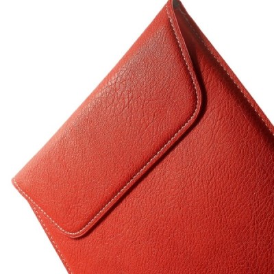 Universāla ādas sarkana ieliktņa Apple iPad Air 2 planšetdatoram / Vacins.lv