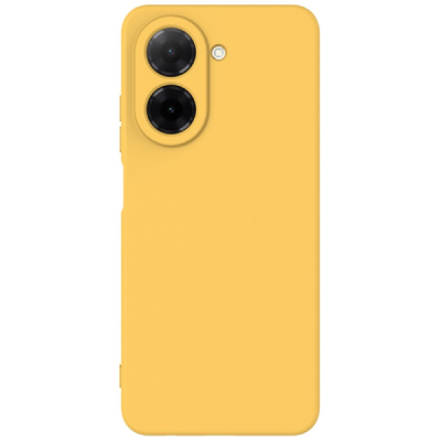 Xiaomi Poco C71 4G "Shell" cieta silikona (TPU) apvalks - dzeltens | vacins.lv