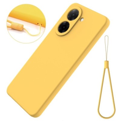 Xiaomi Poco C71 4G "Shell" cieta silikona (TPU) apvalks - dzeltens | vacins.lv