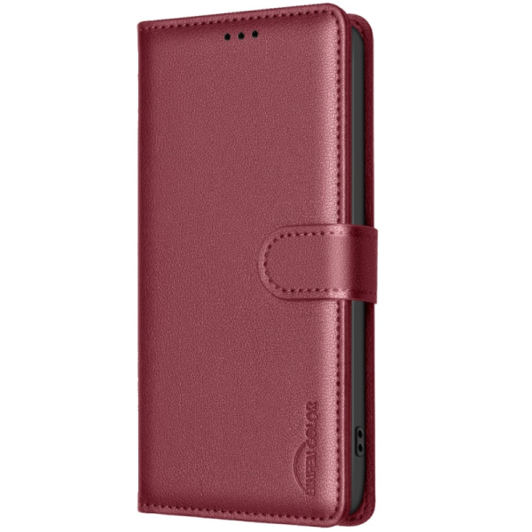 "Binfen Color" BF atvērams maciņš - sarkans (Poco C71 4G)