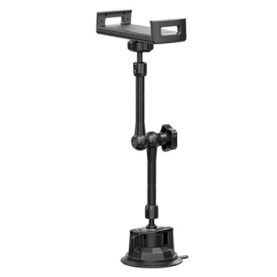 „LanParte“ P1 automobilinis planšetės laikiklis prie stiklo - juodas | Priedai.lt