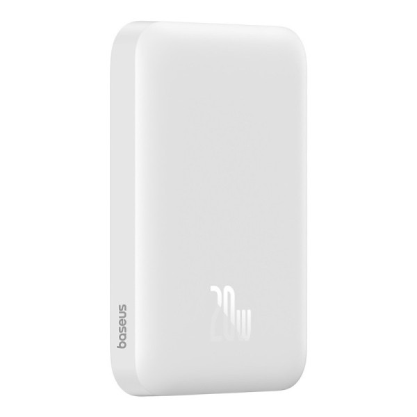 "Baseus" Magnetic Mini Air MagSafe Power Bank - melns (6000 mAh, 20W)