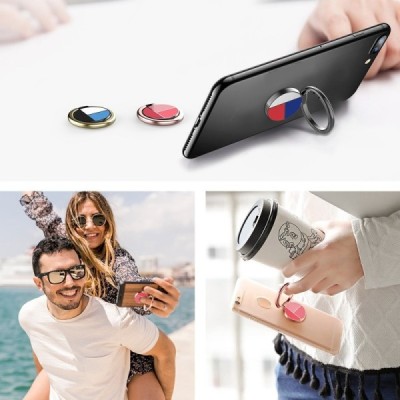 "AHASTYLE" ST12 Aluminum Kickstand telefona turētājs - melns | Vacins.lv