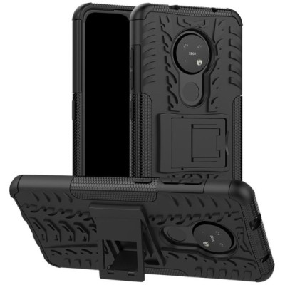 Xiaomi 14 Ultra "Kickstand" pastiprinātas aizsardzības melns apvalks | Vacins.lv