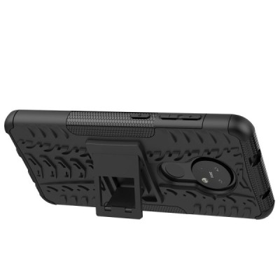 Xiaomi 14 Ultra "Kickstand" pastiprinātas aizsardzības melns apvalks | Vacins.lv