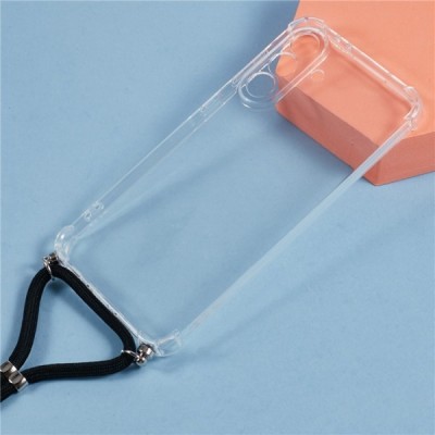 Samsung Galaxy A56 "Mofan" Strap cieta silikona (TPU) vaciņš - caurspīdīgs | Vacins.lv