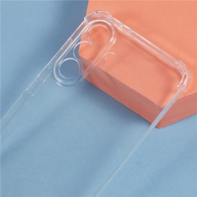 Samsung Galaxy A56 "Mofan" Strap cieta silikona (TPU) vaciņš - caurspīdīgs | Vacins.lv