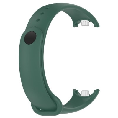"Kumikoo" Viedpulksteņa cietā silikona (TPU) aproce (siksniņa) - zaļš (Xiaomi Smart Band 9 NFC / 9 / 8 NFC / 8) | Vacins.lv