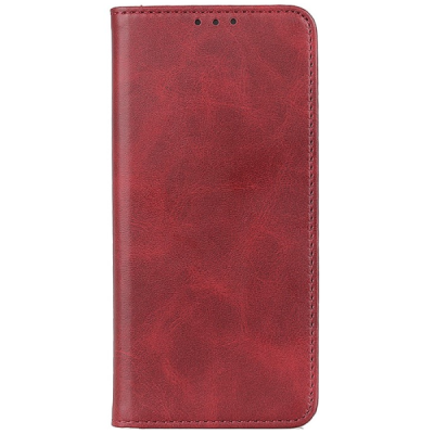 Motorola Moto E14 4G / G04 4G / G04s 4G / G24 4G "Split" sērijas sarkans atvērams maciņš, maks | Vacins.lv