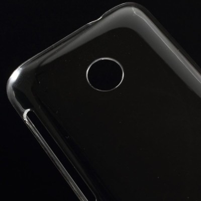 Nokia Lumia 530 (530 DS) plastmasas dzidrs (caurspīdīgs) futrālis / Vacins.lv