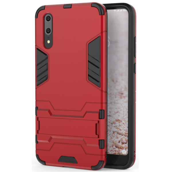 „Kickstand“ pastiprinātas aizsardzības apvalks - sarkans (P20)