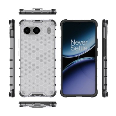 OnePlus Nord 4 "Mofan" Honeycomb pastiprinātas aizsardzības apvalks - caurspīdīgs | Vacins.lv
