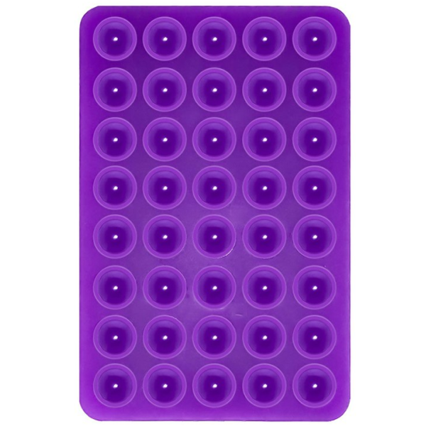 "Suction Pad" silikona piesūcekņa paklājiņš (turētājs) - violets