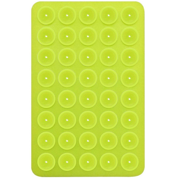 "Suction Pad" silikona piesūcekņa paklājiņš (turētājs) - zaļš