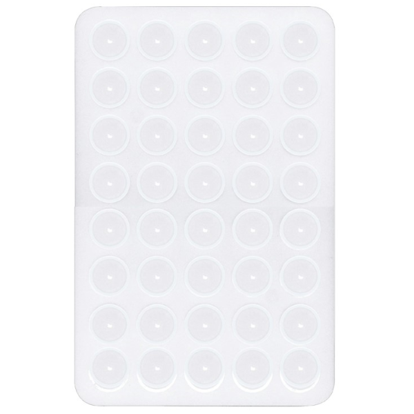 "Suction Pad" silikona piesūcekņa paklājiņš (turētājs) - balts