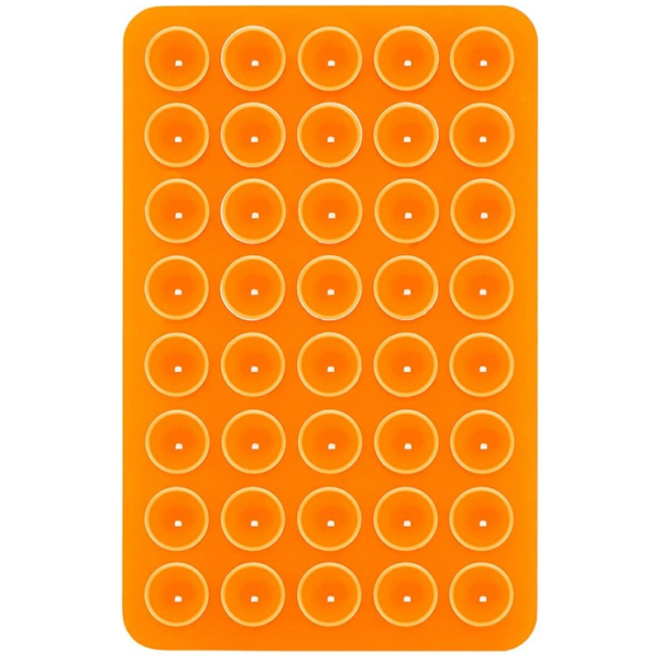 "Suction Pad" silikona piesūcekņa paklājiņš (turētājs) - oranžs