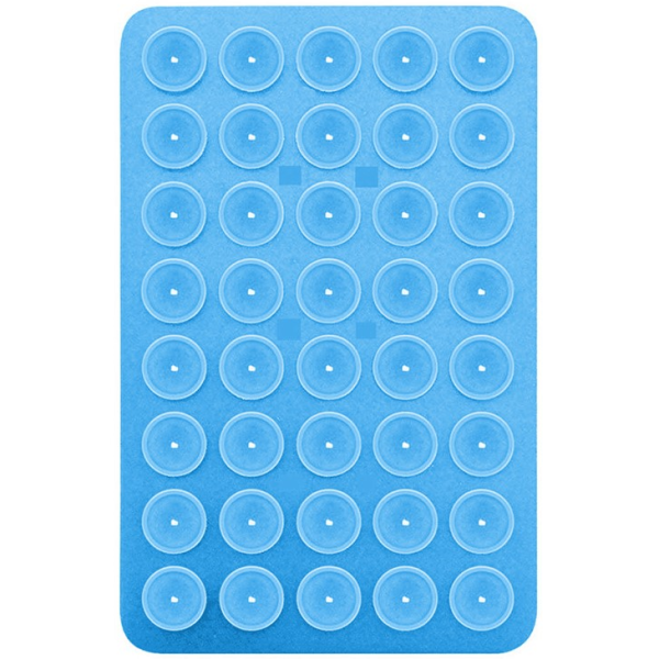 "Suction Pad" silikona piesūcekņa paklājiņš (turētājs) - zils
