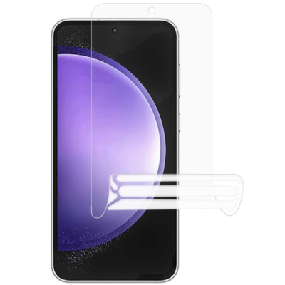 Samsung Galaxy S24 FE JUNLI (TPU) skaidri apsauginė pilnai dengianti ekrano plėvelė | Priedai.lt