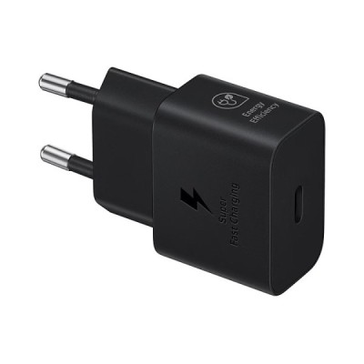 Oriģināls "Samsung" Super Fast Charging 25W EP-T2510 tīkla lādētājs - melns | Vacins.lv