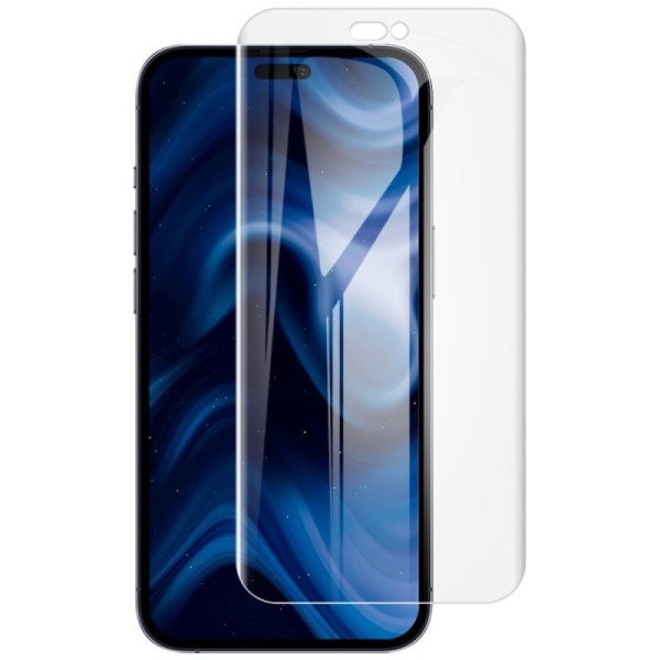 „IMAK“ Hydrogel apsauginė ekrano (pilnai dengianti) plėvelė - skaidri (iPhone 16 Pro Max)