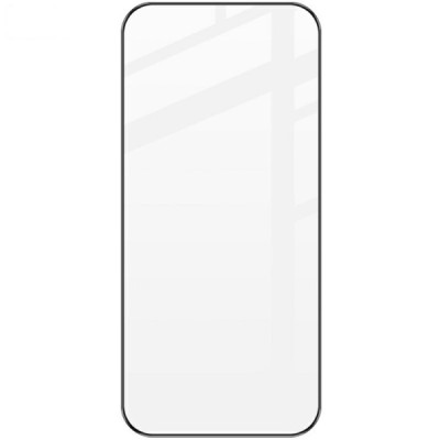 Google Pixel 10 Pro XL „Imak“ Tempered Glass sustiprintos apsaugos juodas pilnai dengiantis apsauginis ekrano stiklas | Priedai.