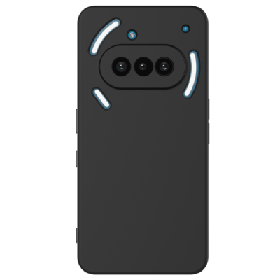 Nothing Phone 3a "Shell" cieta silikona (TPU) apvalks - melns | vacins.lv