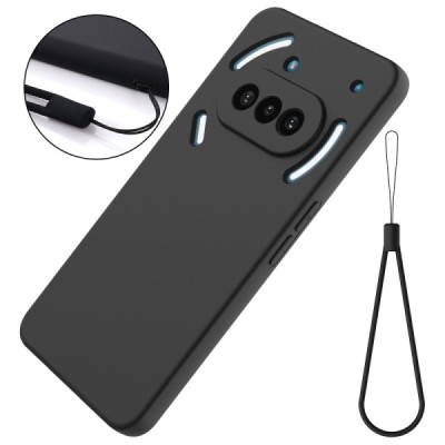 Nothing Phone 3a "Shell" cieta silikona (TPU) apvalks - melns | vacins.lv