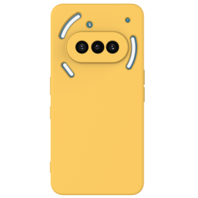 Nothing Phone 3a "Shell" cieta silikona (TPU) apvalks - dzeltens | vacins.lv