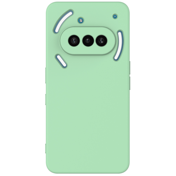 "Shell" cieta silikona (TPU) apvalks - zaļš (Nothing Phone 3a)