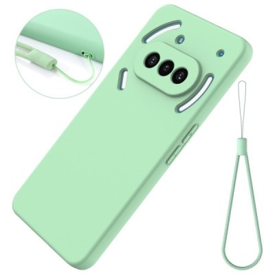 Nothing Phone 3a "Shell" cieta silikona (TPU) apvalks - zaļš | vacins.lv