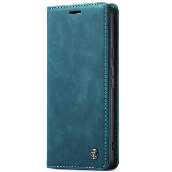 "CaseMe" Retro solīds atvēramais ādas maciņš - zaļš (Pixel 9a)