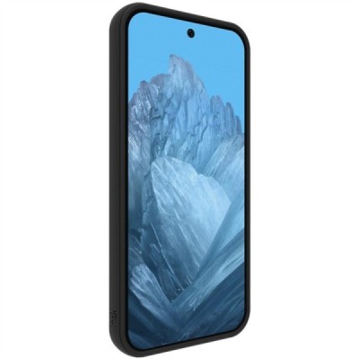 Google Pixel 9 Pro XL "Mofan" caurspīdīgs cieta silikona (TPU) apvalks - melns | vacins.lv