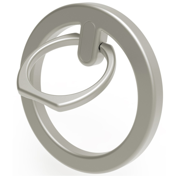 "AHASTYLE"" Aluminum Kickstand telefona turētājs - sudrabs