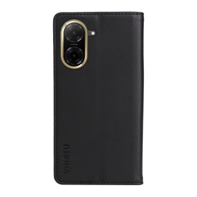 Xiaomi Poco C71 "Split" sērijas melns atvērams maciņš, maks | Vacins.lv