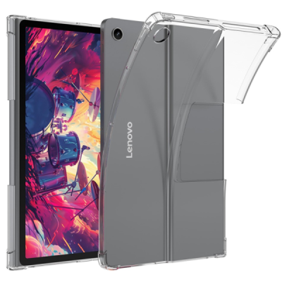 Lenovo Tab Plus 11.5" (TB351FU) pastiprinātas aizsardzības cieta silikona (TPU) dzidrs apvalks | Vacins.lv