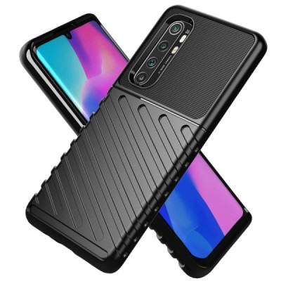Xiaomi Mi Note 10 Lite "Mofan" Thunder cieta silikona (TPU) apvalks - melns | vacins.lv