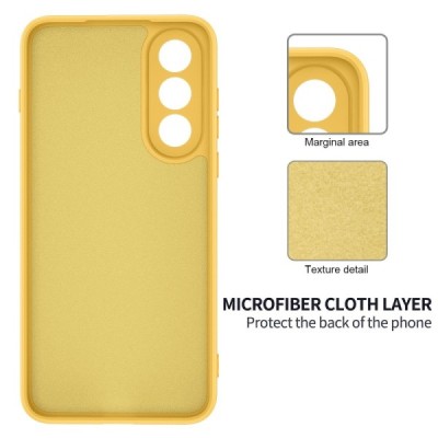 OnePlus Nord 5 "Shell" cieta silikona (TPU) apvalks - dzeltens | vacins.lv