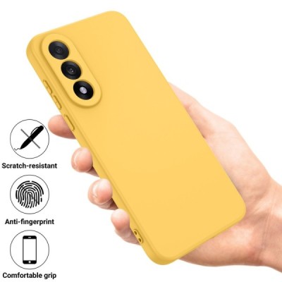 OnePlus Nord 5 "Shell" cieta silikona (TPU) apvalks - dzeltens | vacins.lv