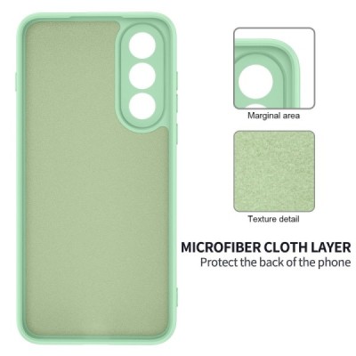 OnePlus Nord 5 "Shell" cieta silikona (TPU) apvalks - zaļš | vacins.lv