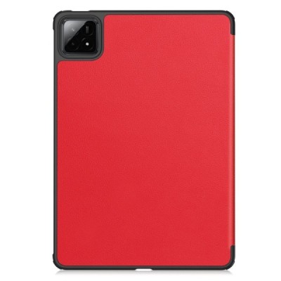 „Saige" Atverčiamas dėklas - raudonas (Xiaomi Pad 7 / Pad 7 Pro / Pad 8 / Pad 8 Pro)