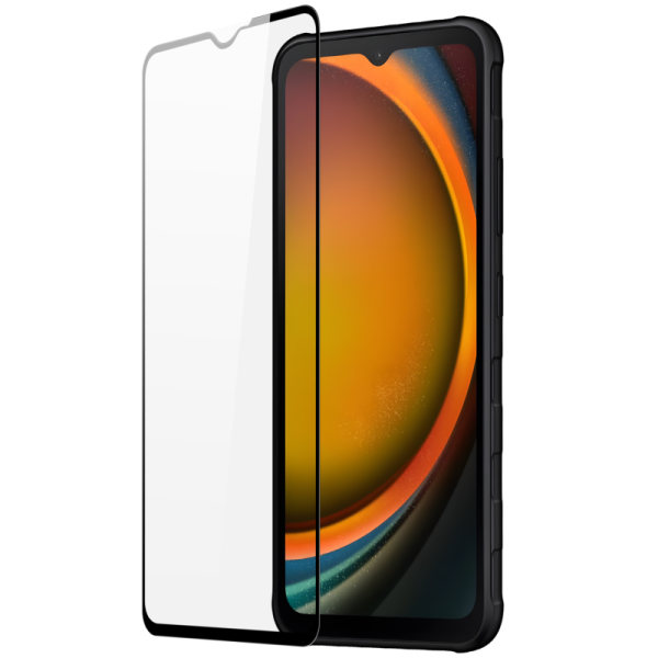 „Dux Ducis“ Tempered Glass pilnai dengiantis apsauginis ekrano stiklas 2.5D - juodas (Galaxy XCover7 Pro)