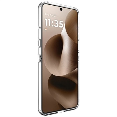 Motorola Razr 60 Ultra "Imak" pastiprinātas aizsardzības cieta silikona (TPU) dzidrs (caurspīdīgs) vāciņš | Vacins.lv