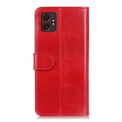 Samsung Galaxy XCover7 Pro Binfen atvēramais sarkans maciņš - maks | Vacins.lv