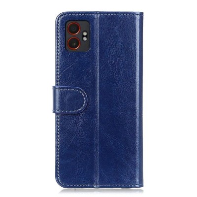 Samsung Galaxy XCover7 Pro Binfen atvēramais zils maciņš - maks | Vacins.lv